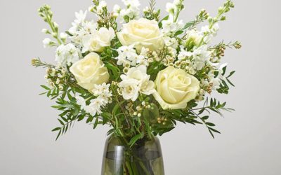 Fragrant White Vase