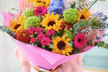 Vibrant Midsummer Mix with Sunflowers