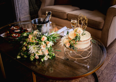 A Blossoming Spring Romance in Blush at Burleigh Court