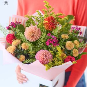 Charming Autumn Dahlia Bouquet