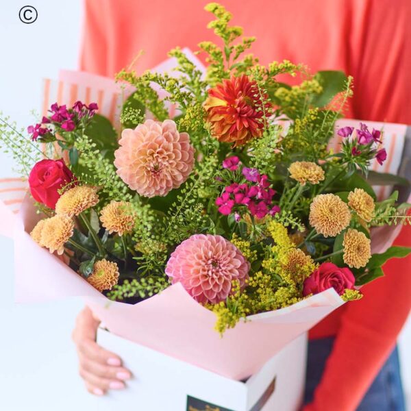 Charming Autumn Dahlia Bouquet